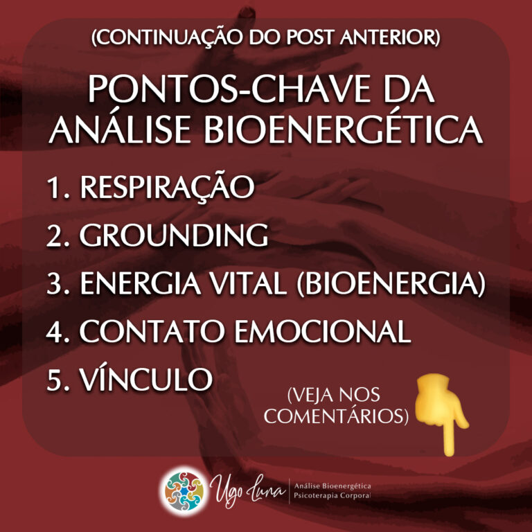 Pontos-Chave da An\u00e1lise Bioenerg\u00e9tica - Ugo Luna - Psic\u00f3logo Cl\u00ednico ...